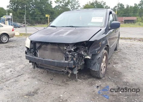 2008 Dodge Grand Caravan Sxt из США, поврежденный, VIN 1D8HN54P88B177468